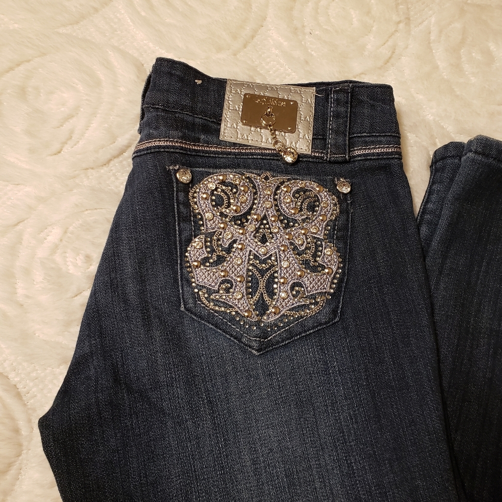 L.A Idol jeans size 7 boot cut